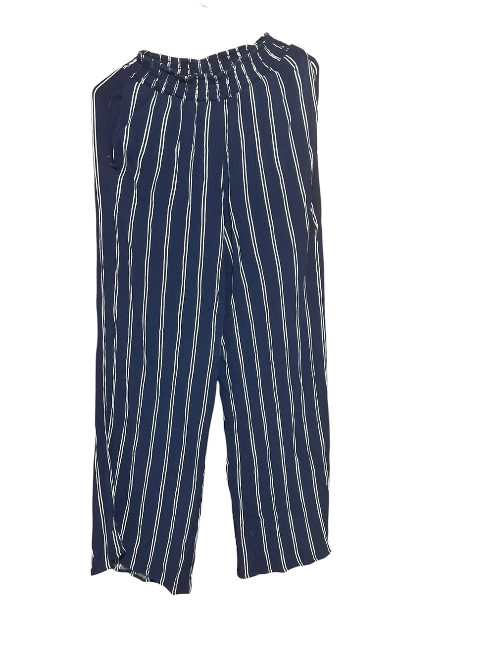 Forever 21 Navy & White Striped Men’s Joggers